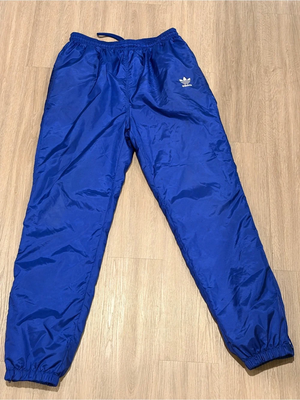 Vintage adidas Men's Colorblock Tracksuit Set Navy White Jacket Pants Size M